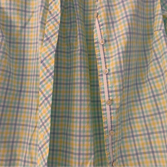 Summer Talbots Plaid Top - Picture 3 of 5